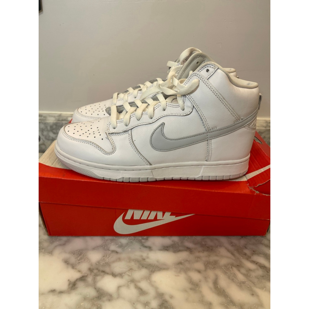 Nike Dunk High SP White Pure Platinum Men’s 10 Tried On Only CZ8149-101